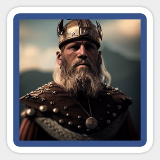 Viking Raider Sticker